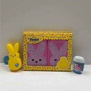 Bath & Body Works Pink Peeps Lounge Socks Set